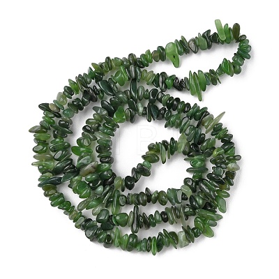 Natural Jade Beads Strands G-G0003-B37-1
