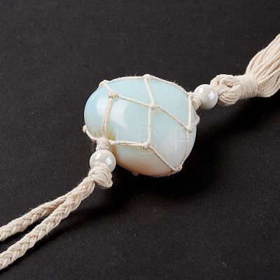 Opalite Pendant Decorations HJEW-E579-01H-1