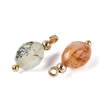 Natural Mixed Stone Pendants GG-N004-02G-01-1
