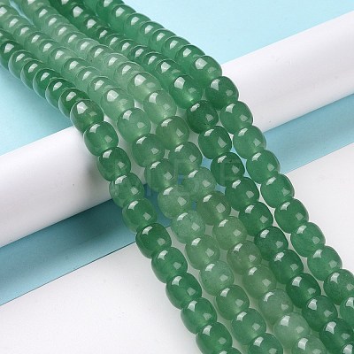 Natural Green Aventurine Beads Strands G-D481-01-1