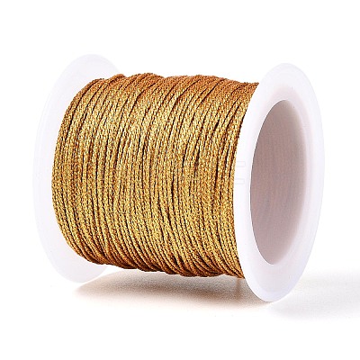 25M 12-Ply Round PET Metallic Thread MCOR-T003-04A-1