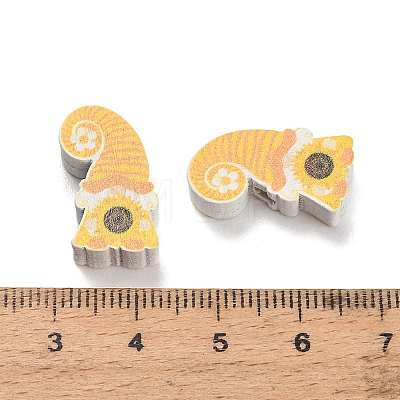 Printed Wood Beads WOOD-D289-02D-1