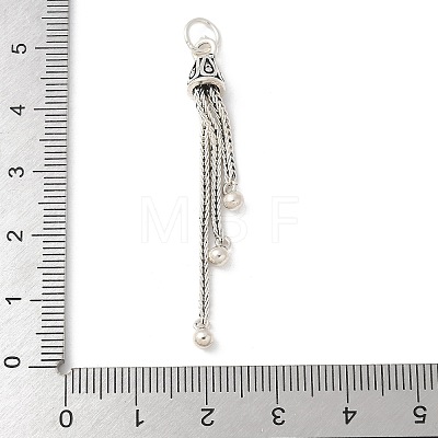 S925 Sterling Silver Pendant STER-H115-10D-AS-1