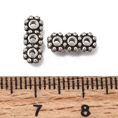 Tibetan Style Alloy Spacer Bars FIND-Z128-02AS-01-1