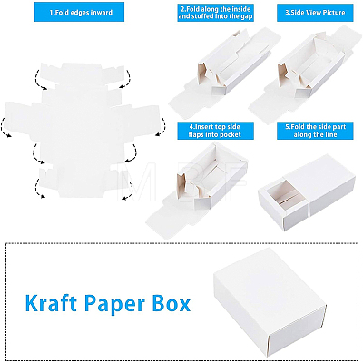 Foldable Paper Drawer Boxes LS-CON-BC0005-97A-1
