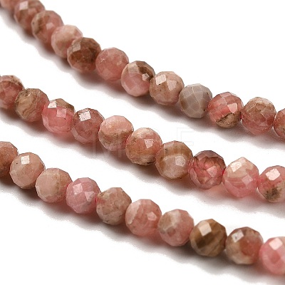 Natural Argentina Rhodonite Beads Strands G-B107-A04-04-1