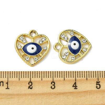 UV Plating Alloy Enamel Pendants FIND-B039-01G-07-1