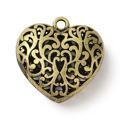 Hollow Tibetan Style Alloy Big Pendants TIBEP-L021-001AB-1