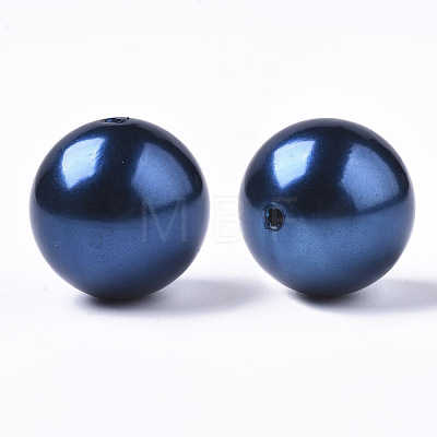 Imitated Pearl Acrylic Beads PACR-24D-1