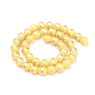 Natural Jade Beads Strands G-G833-10mm-11-1