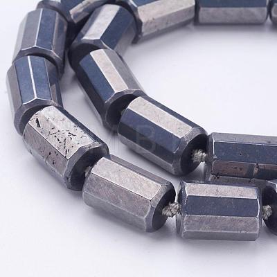Synthetical Non-magnetic Hematite Beads Strands G-K206-06-1