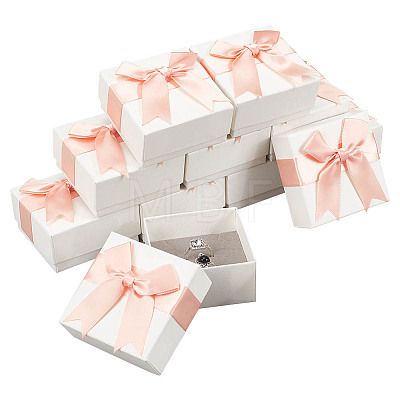 Square Cardboard Paper Jewelry Set Storage Boxes CON-WH0086-097C-1