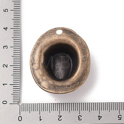 Tibetan style Alloy Pendants FIND-M021-17R-1