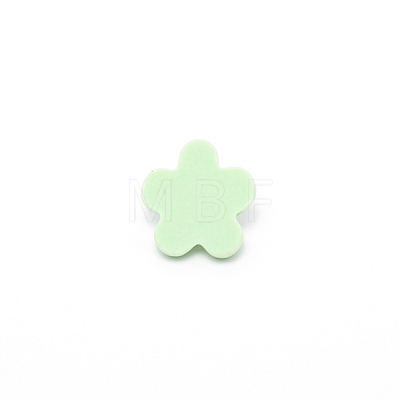 Opaque Resin Cabochons RESI-WH0013-04-1