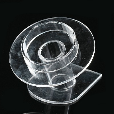 Organic Glass Bracelets/Bangles Display BDIS-N002-01-1