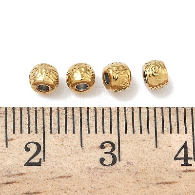 304 Stainless Steel Beads X-STAS-D204-41G-1