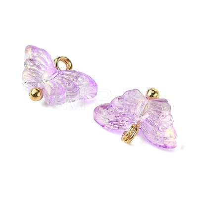 Alloy Glass Pendants GLAA-P080-02G-02-1