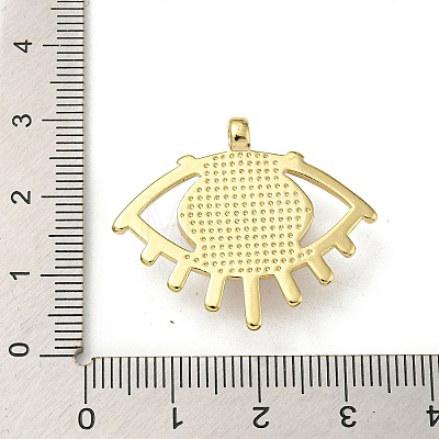 Real 18K Gold Plated Brass Pendants KK-L209-004G-02-1
