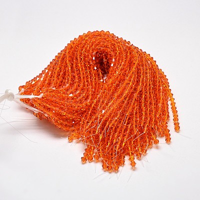 Transparent Glass Beads Strands EGLA-A039-T2mm-D11-1