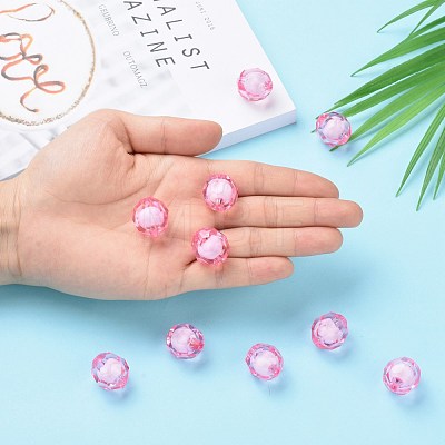Transparent Acrylic Beads TACR-S113-20mm-02-1
