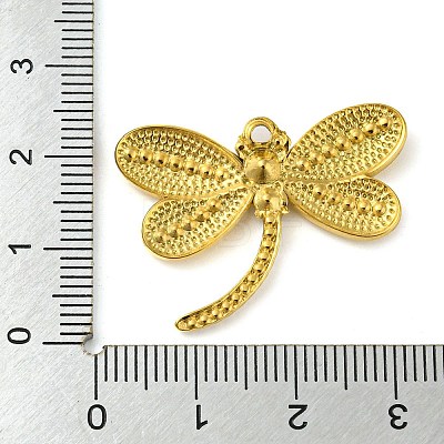 Ion Plating(IP) Real 18K Gold Plated 304 Stainless Steel Rhinestone Pendants STAS-P341-05G-02-1