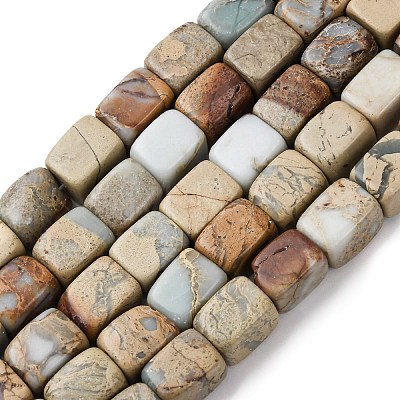 Natural Shoushan Stone Beads Strands G-D098-D05-1