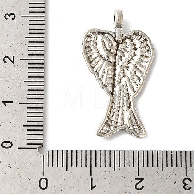 Tibetan Style Alloy Pendants TIBEP-A23255-AS-LF-1