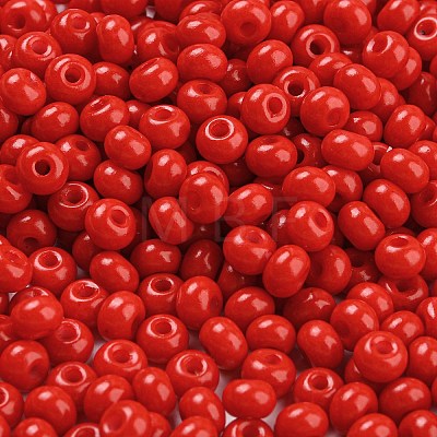 Imitation Jade Glass Seed Beads SEED-Z001-A-B12-1