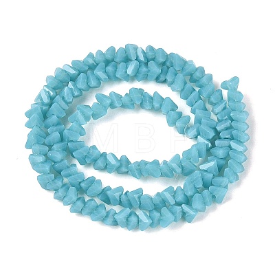 Opaque Glass Beads Strands GLAA-N019-3mm-18-1