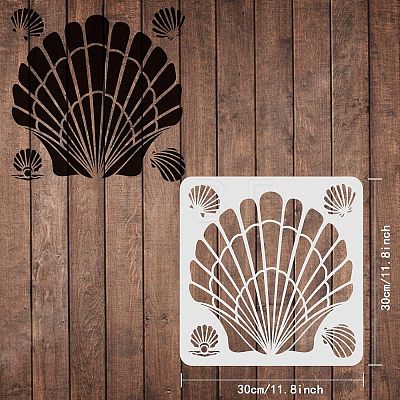 Plastic Reusable Drawing Painting Stencils Templates DIY-WH0172-497-1