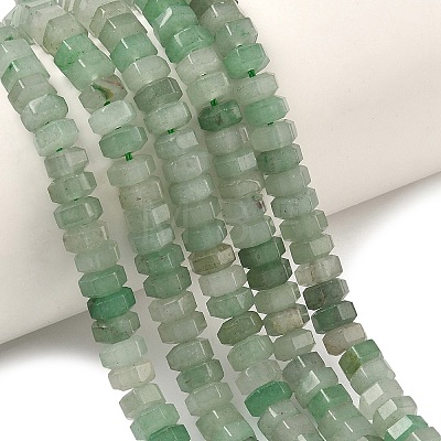 Natural Green Aventurine Beads Strands G-L654-I10-01-1