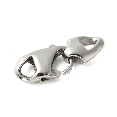 316 Surgical Stainless Steel Lobster Claw Clasps STAS-H234-10P-03-1