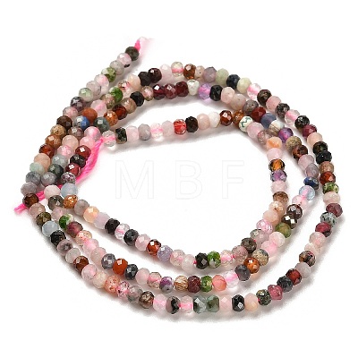 Natural Mixed Gemstone Beads Strands G-K373-B02-02-1