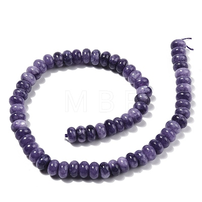 Dyed Natural White Jade Beads Strands G-G107-A12-01-1