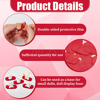 30Pcs Acrylic Sheet FIND-FG0003-58C-03-1