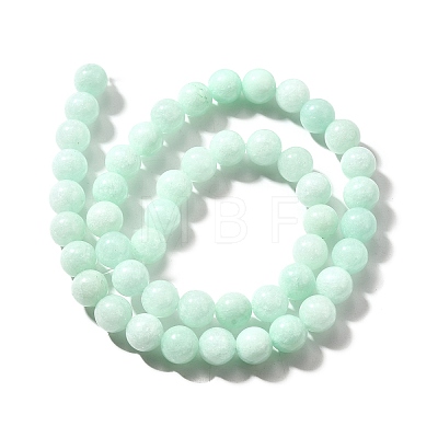 Natural Malaysia Jade Beads Strands G-NH0007-05A-02-1