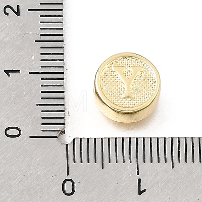Brass Beads KK-E802-35G-Y-1