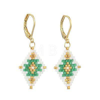 304 Stainless Steel Leverback Earrings EJEW-MZ00733-1