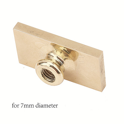 Wax Seal Brass Stamp Head AJEW-WH0215-022-1