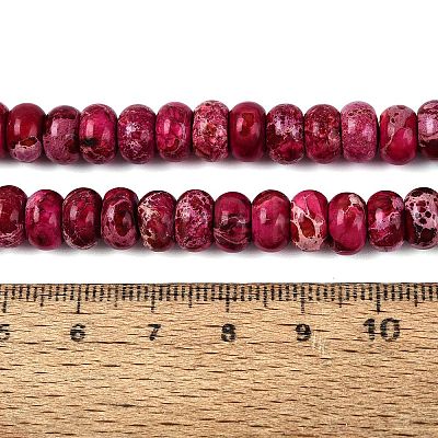 Dyed Synthetic Imperial Jasper Beads Strands G-Q606-99A-06-1