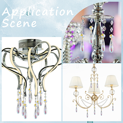 DIY Crystal Chandelier Parts Making Findings DIY-SP0001-25-1