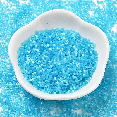 Imitation Cat Eyes Glass Seed Beads X-SEED-H003-03E-1