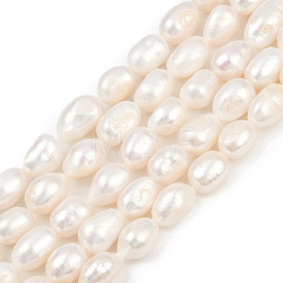 Natural Cultured Freshwater Pearl Beads Strands PEAR-P064-20K-02A-1