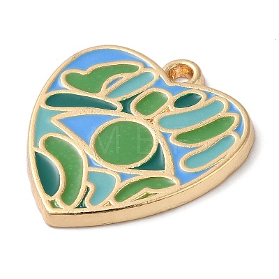 Zinc Alloy Enamel Pendants ENAM-Z013-01B-05-1