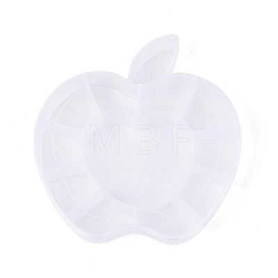 Apple Plastic Bead Storage Containers CON-Q023-03-01-1