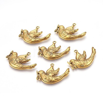 Tibetan Style Alloy Pendants LS-X-TIBEP-GC128-AG-NR-1
