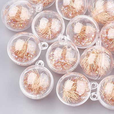 Plastic Ball Pendants MACR-S298-02C-1