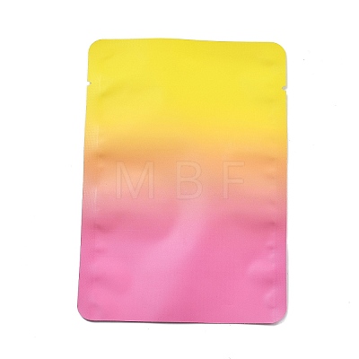 Two Tone Rectangle Plastic Zip Top Gift Bags OPP-C003-01B-01-1
