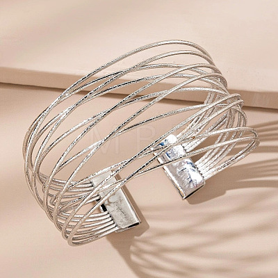 Alloy Arm Cuff Bangles WGDA7E7-01-1