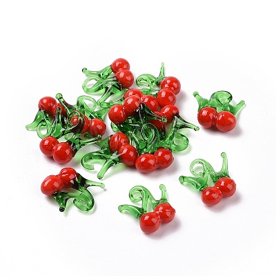Handmade Lampwork Pendants LS-X-LAMP-S188-10-1